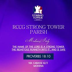 Rccg strong tower Modena, Italy, orari di apertura