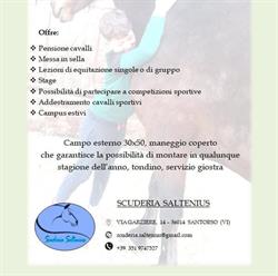 Scuderia Saltenius, Santorso orari di apertura