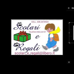 Scolari e Regali, Cosenza orari di apertura