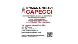 Capecci - Centro Riproduzione Chiavi, Roma orari di apertura