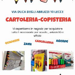 Copisteria-Cartoleriatourism Info & Souvenir Lecce, orari di apertura