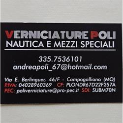 Verniciature Nautiche Poli Modena, Campogalliano orari di apertura