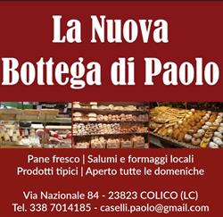 La Nuova Bottega di Paolo, Colico piano orari di apertura