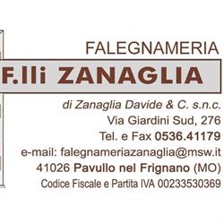 Falegnameria F.lli Zanaglia di Zanaglia Davide & C. Snc, Pavullo nel Frignano orari di apertura