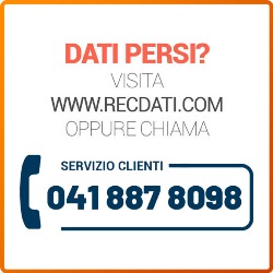 RecDati Recupero Dati Venezia, Chioggia orari di apertura