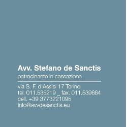 Studio Legale Avvocato Stefano De Sanctis, Torino orari di apertura