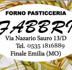 Forno Fabbri di Zanella Nicola, Finale Emilia orari di apertura