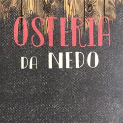 Osteria da Nedo, Prato orari di apertura