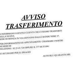 Auto Blu Quaranta Srl, Monza orari di apertura