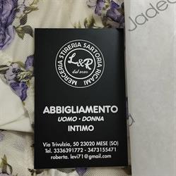 L&R Abbigliamento Uomo Donna Intimo Stirosartoria Merceria Ricami Roberta, Mese orari di apertura