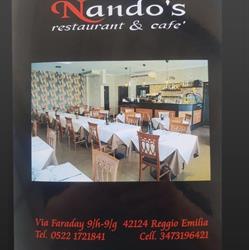 Nando's Restaurant & Cafè, Reggio Emilia orari di apertura