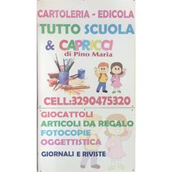 Tutto scuola e capricci edicola cartoleria, Francavilla di Sicilia orari di apertura