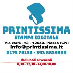 Printissima, Piozzo orari di apertura
