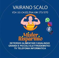 Mister Risparmio Vairano, Vairano Scalo orari di apertura
