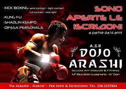 DOJO ARASHI, Nardò orari di apertura