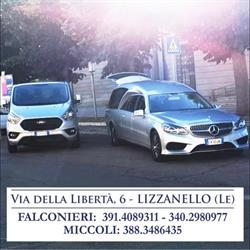 La Nuova Arte Funebre di Miccoli Raffaele, Lizzanello orari di apertura