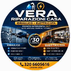 Vera Riparazioni Casa Idraulico Elettricista Fabbro, Livorno Ferraris orari di apertura