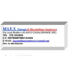 Massimiliano Santirocco, Casalgrande orari di apertura