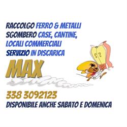 Max | Sgomberi, raccolta metalli, discarica Alba, Cissone orari di apertura