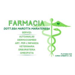 Farmacia Marotta, Platania orari di apertura
