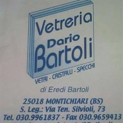 Vetreria Bartoli Dario, Montichiari orari di apertura