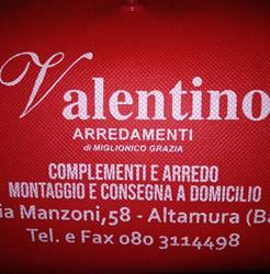 Valentino Arredamenti di Lorusso Giuseppe, Altamura orari di apertura