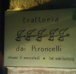 Trattoria Dai Pironcelli Di Datola Elisabetta & C. S.a.s., Ameglia orari di apertura