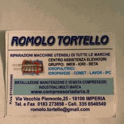 Manutenzione e vendita compressori industriali Romolo Tortello, Imperia orari di apertura