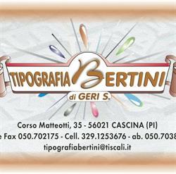 Tipografia Bertini Di Geri Saverio, Cascina orari di apertura