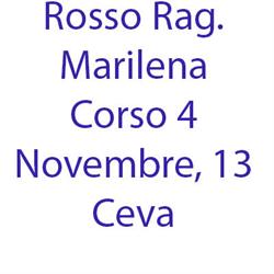 Rosso Rag. Marilena, Ceva orari di apertura