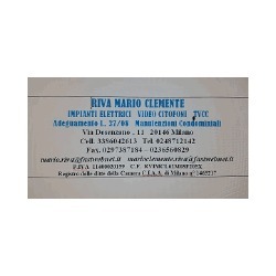 Riva Mario Clemente, Milano orari di apertura