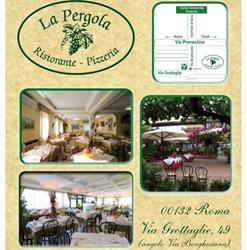 Pizzeria La Pergola, Roma orari di apertura