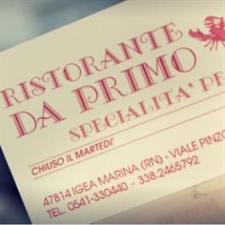 Ristorante Da Primo, Bellaria-Igea Marina orari di apertura