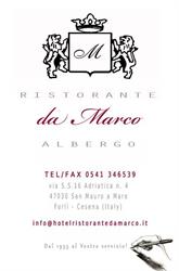 Ristorante da Marco, San mauro a Mare orari di apertura
