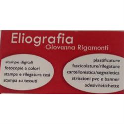 Rigamonti Giovanna Eliografa, Sondrio orari di apertura