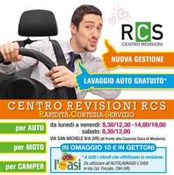 R.C.S. SAS, Verona orari di apertura