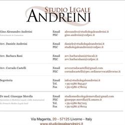 STUDIO LEGALE ANDREINI, Livorno orari di apertura