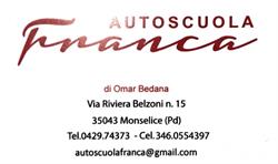 Autoscuola Franca, Monselice orari di apertura