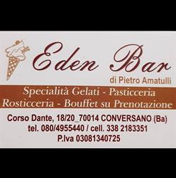 Bar Eden, Conversano orari di apertura