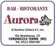 Bar Ristorante Aurora Ventasso, Busana - Orari di apertura