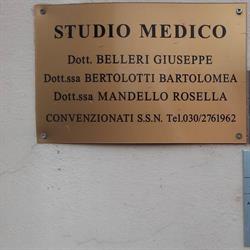 Belleri Giuseppe (Dr.), Flero orari di apertura
