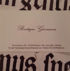 Boutique Giovanna, Brindisi orari di apertura