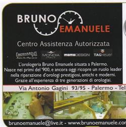 Bruno Emanuele Orologeria Centro Riparazione Orologi, Palermo orari di apertura