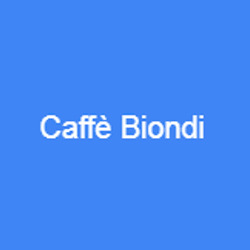 Biondi caffè bistrot, Montecatini-Terme orari di apertura