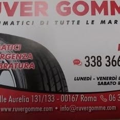 Ruver Gomme, Roma orari di apertura