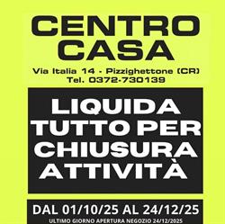 Centro Casa Di Cipelletti Carla & Fedeli A. Snc, Pizzighettone orari di apertura