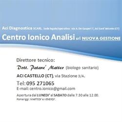 Centro Ionico Analisi SRL, Aci Castello orari di apertura