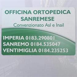 Officina Ortopedica Sanremese – Ortopedia Imperia, orari di apertura