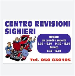 Centro Revisioni SIGHIERI S.R.L., Pisa orari di apertura