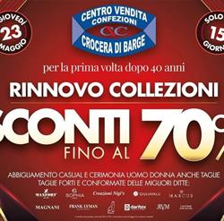 Centro Vendita Confezioni, Barge orari di apertura